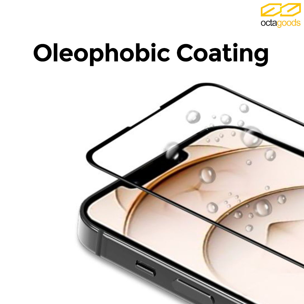 Tempered Glass iPhone 13 Pro Max Mini OCTA Full Cover Clear Glass