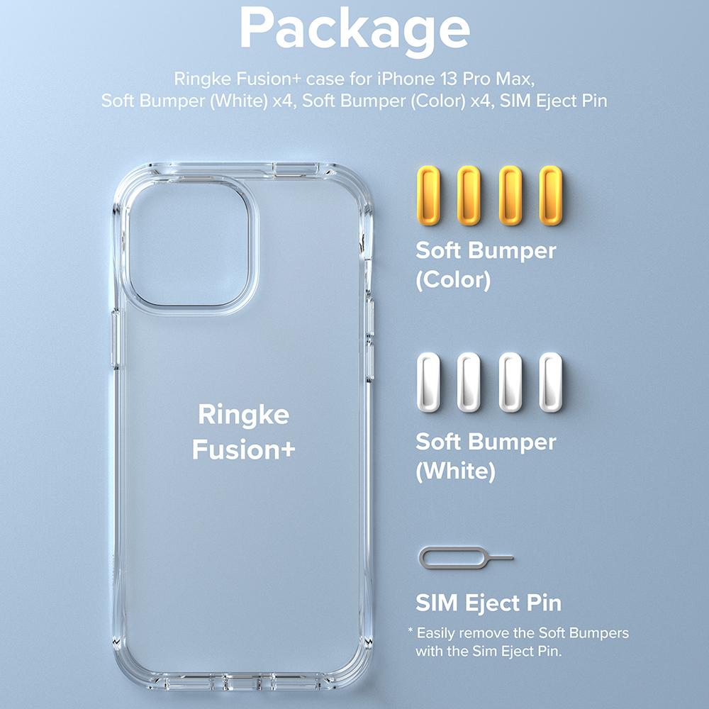 Case iPhone 13 Pro Max Mini Ringke Fusion Plus Anti Crack Clear Casing