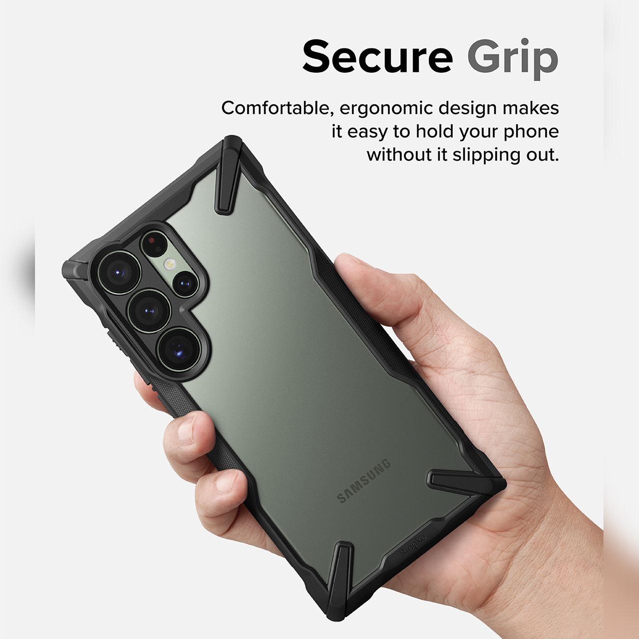 Case Samsung Galaxy S23 Ultra Plus Ringke Fusion X Anti Crack Casing