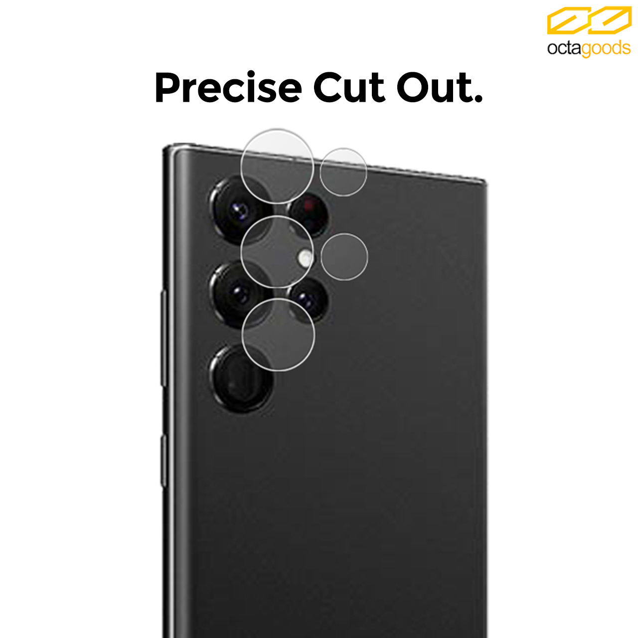 Camera Lens Glass Samsung Galaxy S23 Ultra Plus OctaGoods Protector