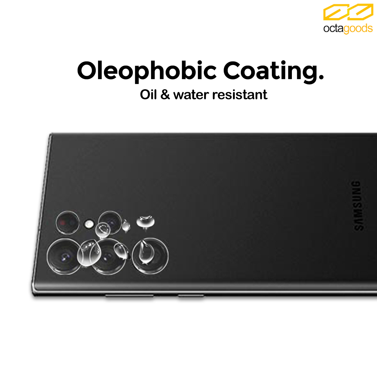 Camera Lens Glass Samsung Galaxy S23 Ultra Plus OctaGoods Protector