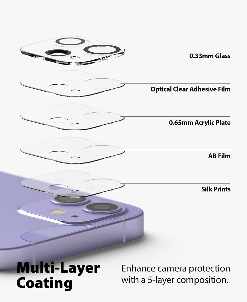 Camera Lens iPhone 12 Pro Max Mini Ringke Camera Styling Protector