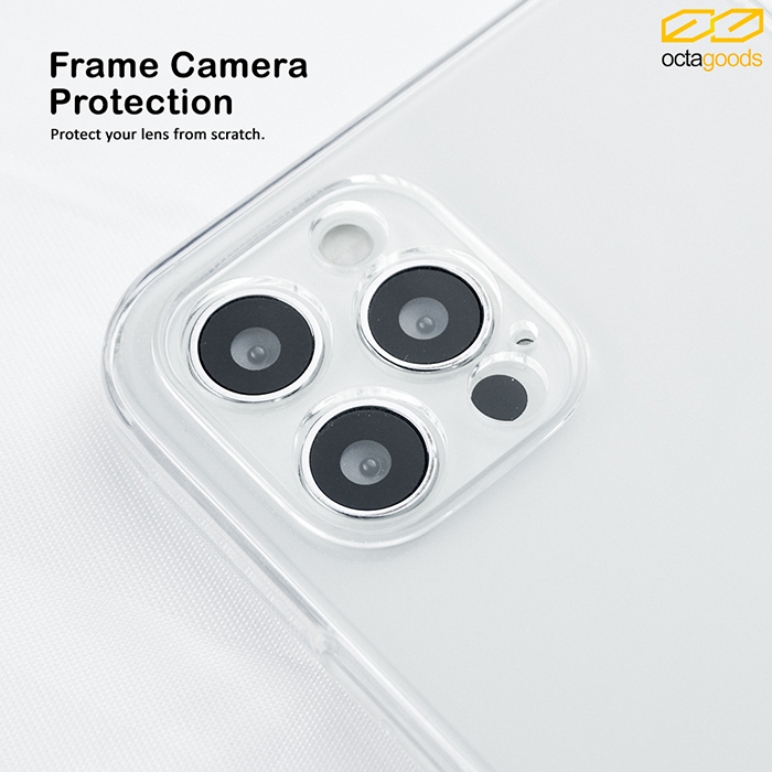 Case iPhone 12 Pro Max 12 Pro Mini OCTACASE Silicone Clear Soft Casing