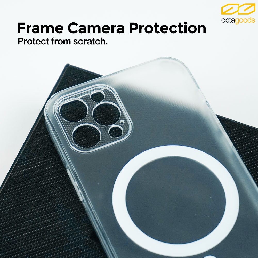 Case iPhone 12 Pro Max Mini  Octagoods Dual Frosted MagSafe V2 Casing