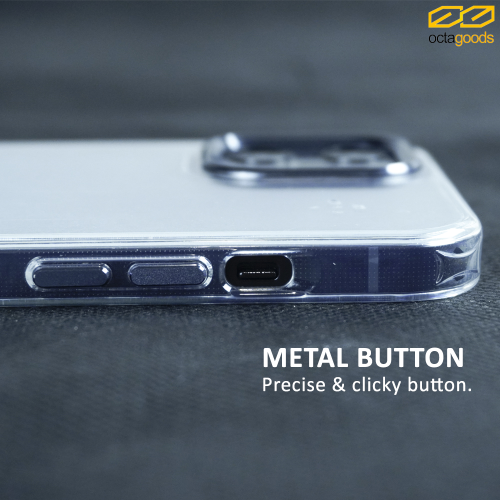 Case iPhone 12 Pro Max Mini Octagoods Hybrid Camera Frame Clear Casing