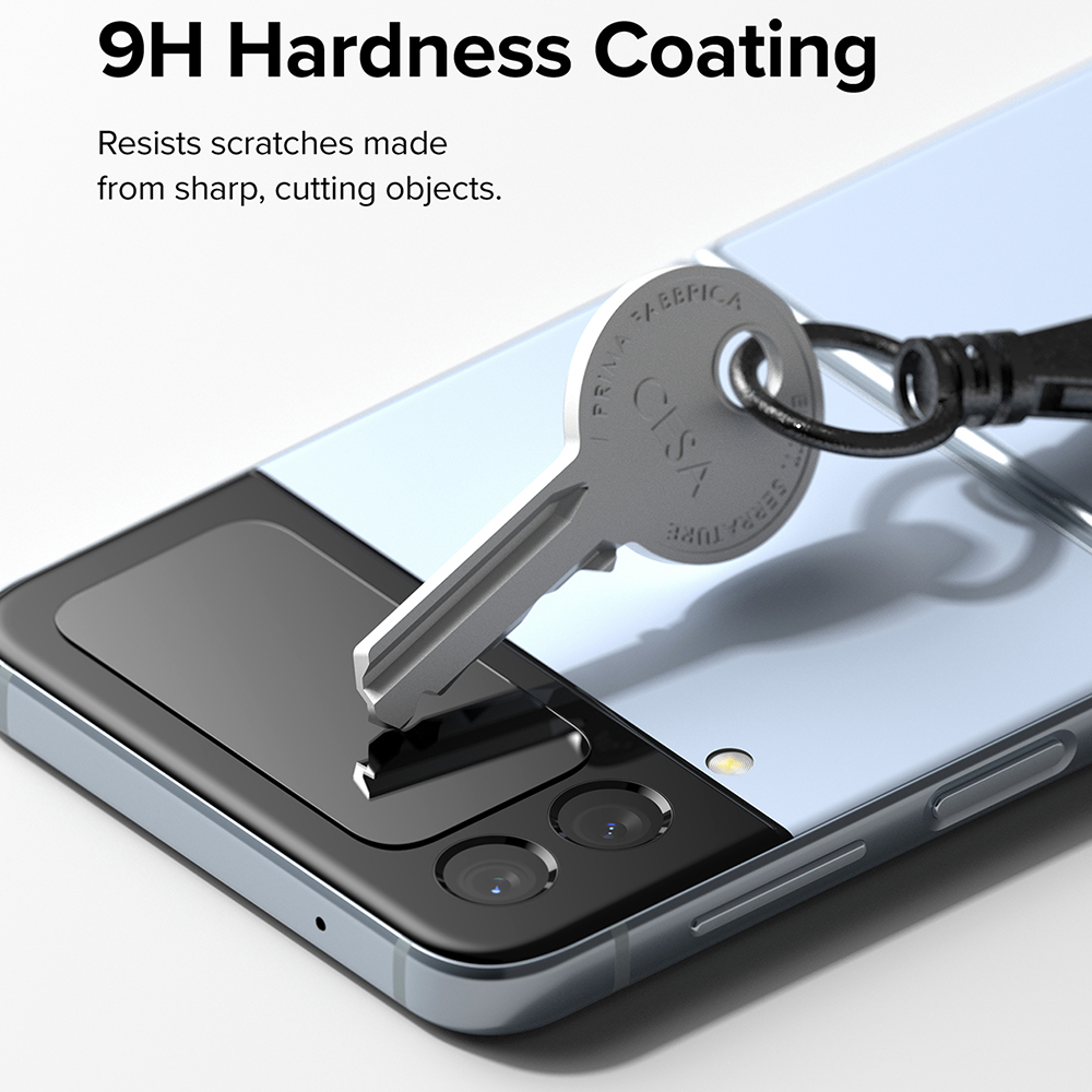 Tempered Glass Samsung Galaxy Z Flip 4 Ringke ID Clear Cover Display