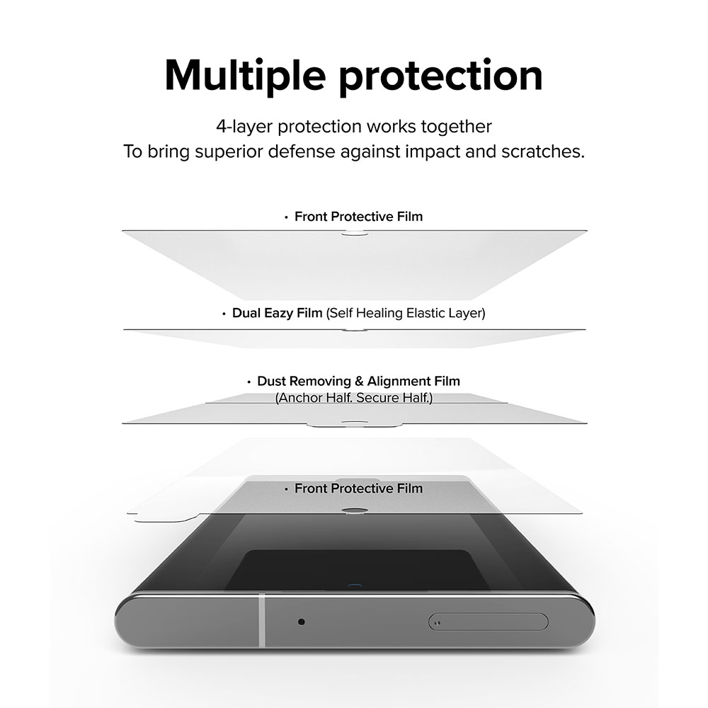 Screen Protector Samsung Galaxy S22 Plus Ultra Ringke Dual Easy Film