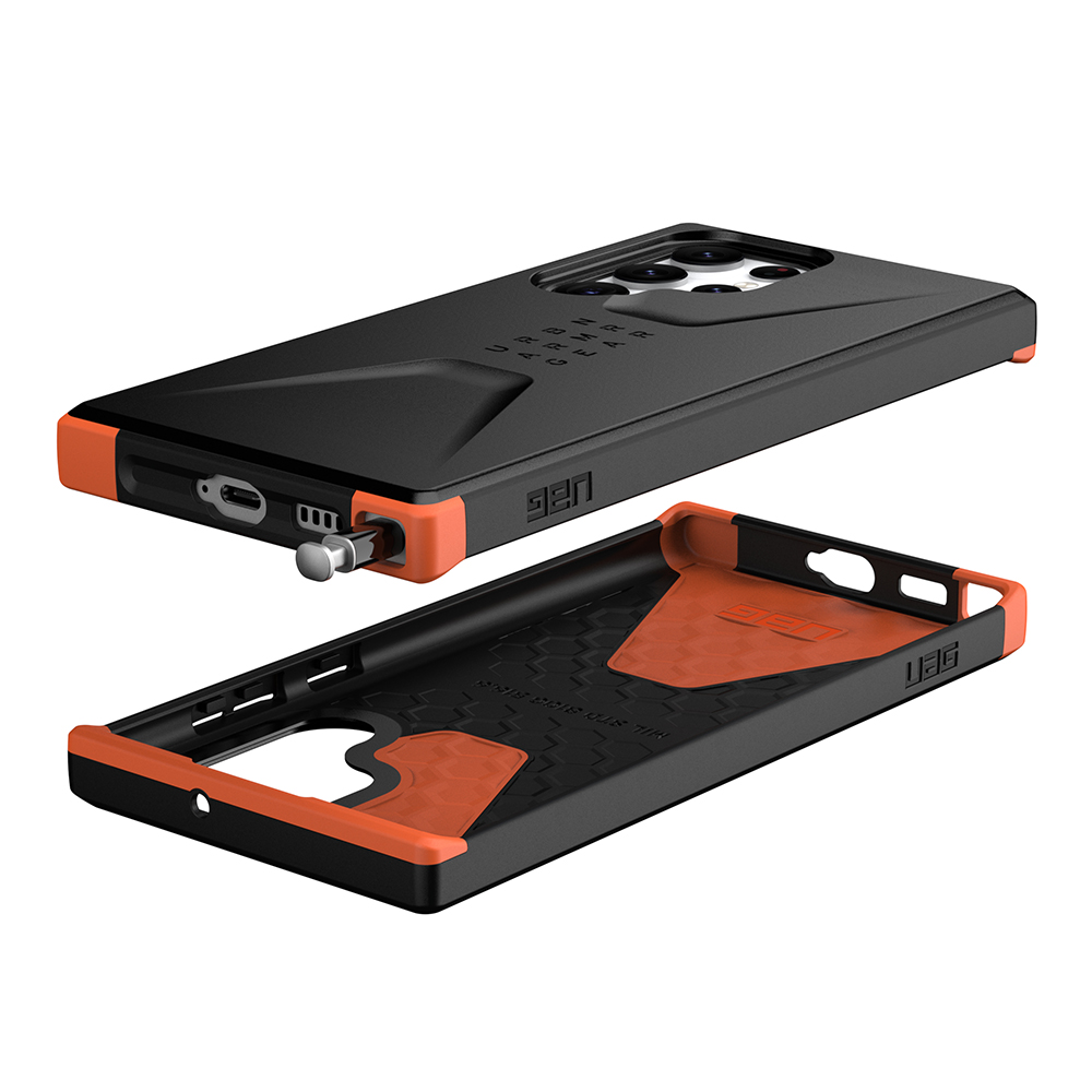 Case Samsung Galaxy S22 Ultra Plus 5G UAG Civilian Hybrid Armor Casing