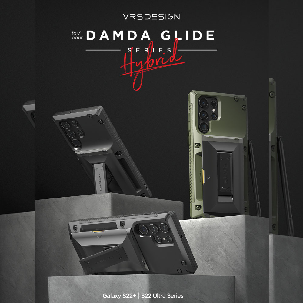 Case Samsung Galaxy S22 Ultra Plus 5G VRS Design Damda Glide Hybrid