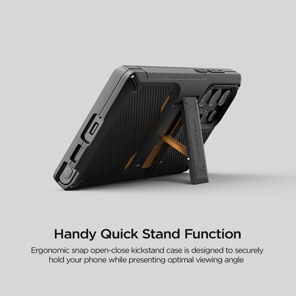Case Samsung Galaxy S22 Ultra Plus 5G VRS Design Quick Stand Pro