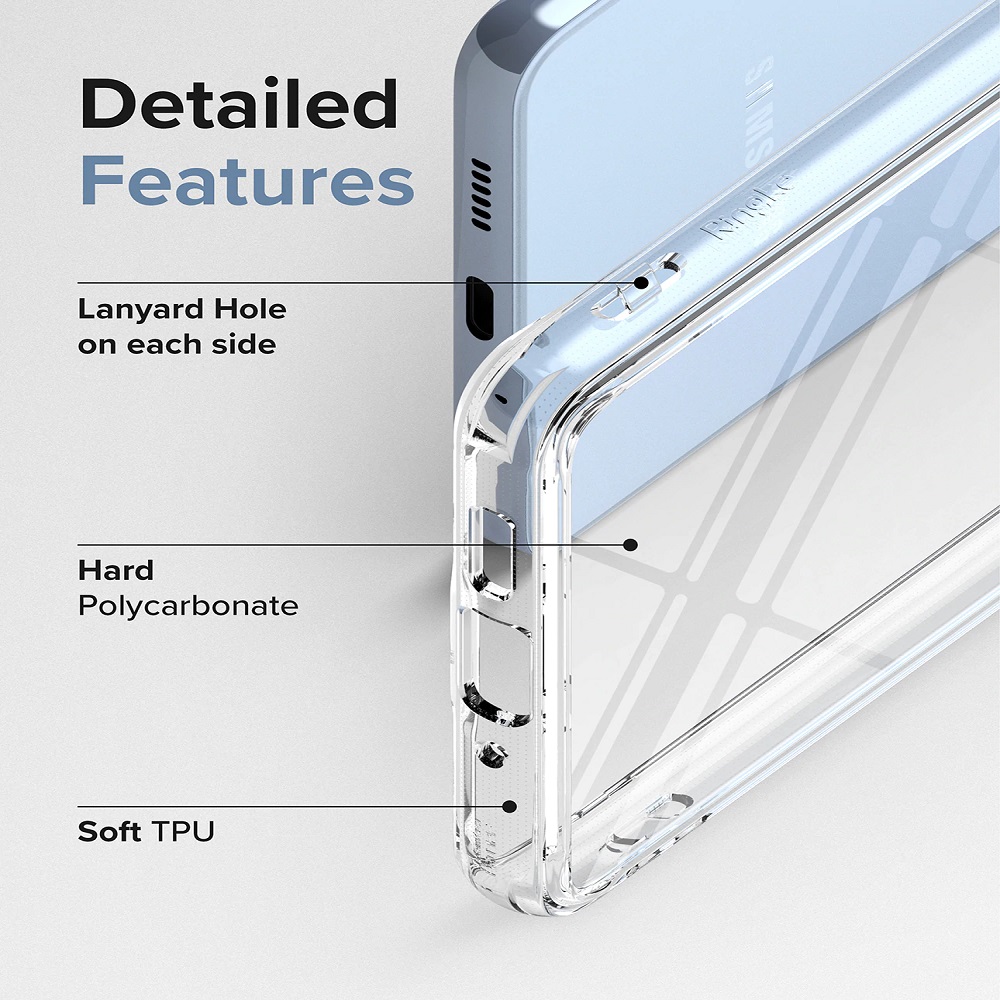 Case Samsung Galaxy A53 / A73 Ringke Fusion Anti Crack Clear Casing