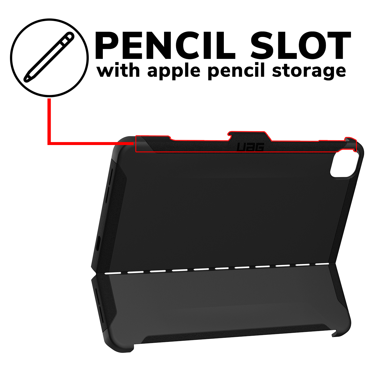 Case iPad Pro 11 2021 / Air 4/5 10.9 2022 UAG Scout Matte Soft Casing