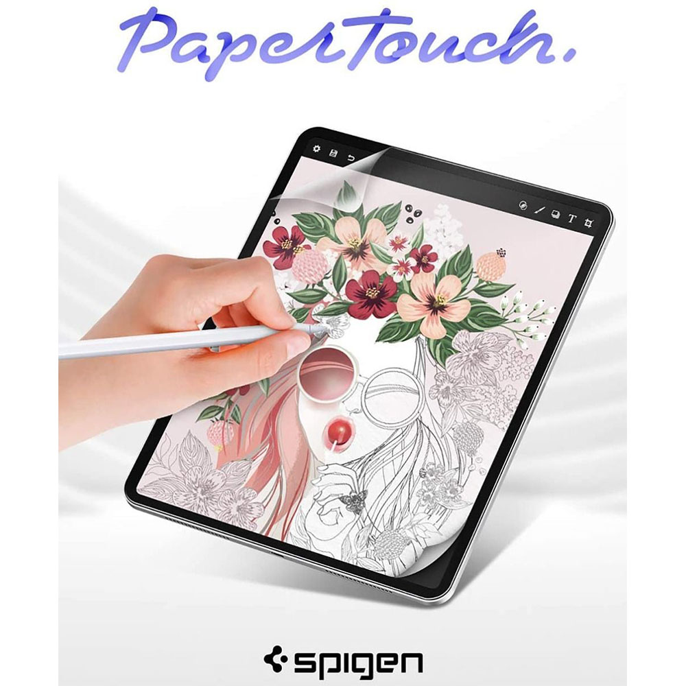 Screen Protector iPad 8 / 7 10.2 (2020 2019) Spigen Paperlike Full