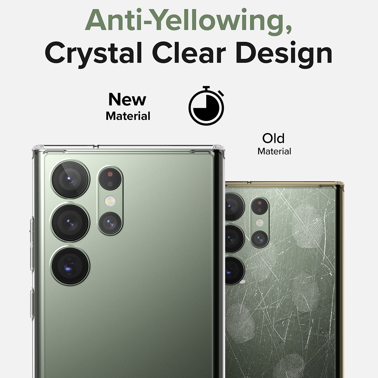 Case Samsung Galaxy S23 Ultra Plus Ringke Fusion Clear Cover Casing