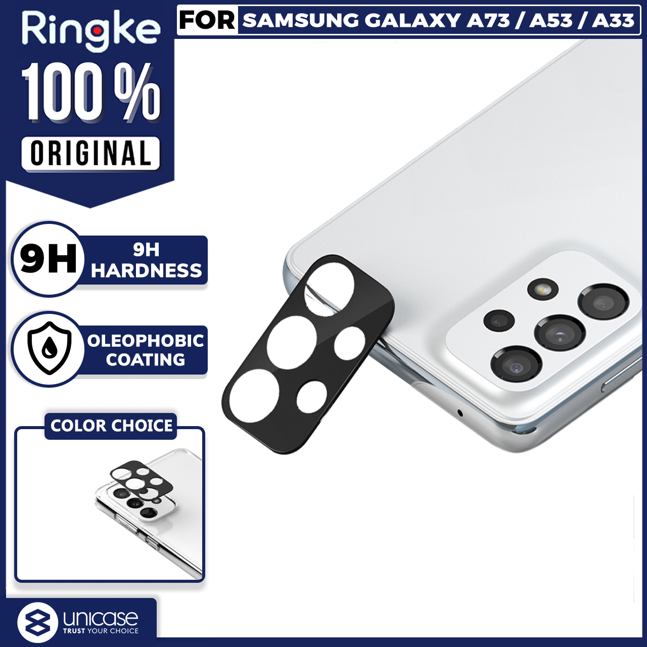 Camera Lens Protector Samsung Galaxy A73/A53/A33 Ringke Styling Glass