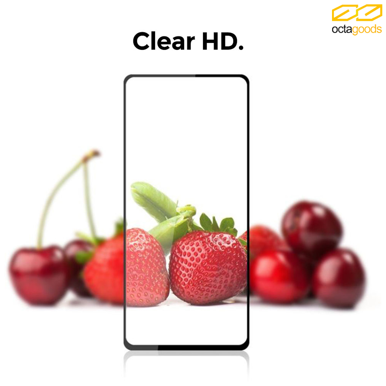 Tempered Glass Samsung Galaxy A53/A73 Octagoods Full Cover Clear HD 9H