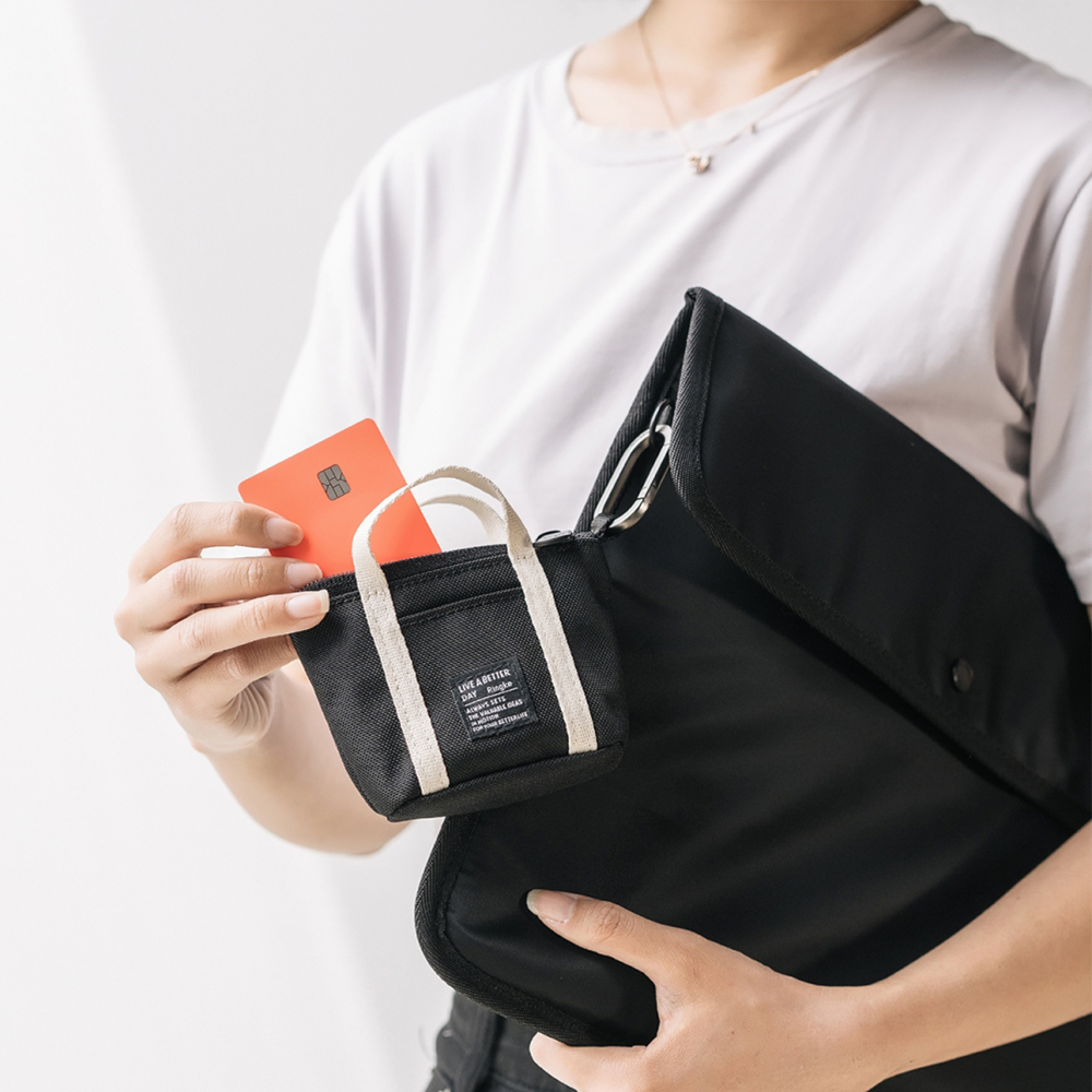 Hand Bag Earphone Ringke Mini Pouch Card Storage Clutch Wallet Dompet