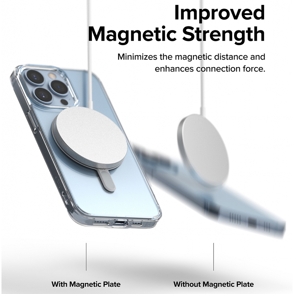 MagSafe Ring iPhone Ringke Magnetic Plate Adapter Stiker Cincin Magnet