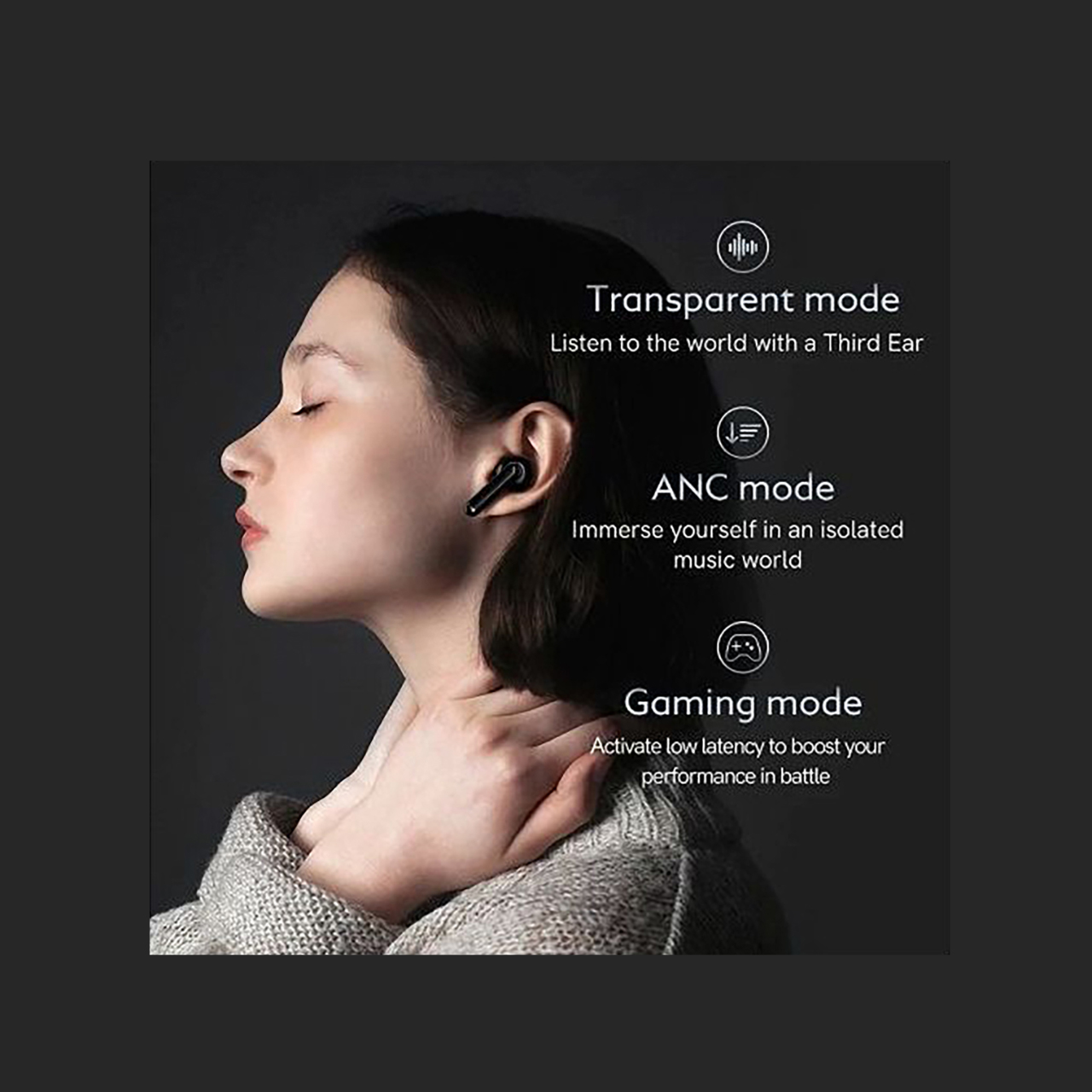 TWS Xiaomi Redmi Buds 4 Pro True Wireless  Bluetooth Earphone Earbuds