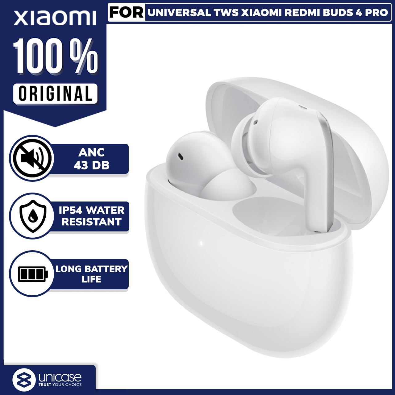 TWS Xiaomi Redmi Buds 4 Pro True Wireless  Bluetooth Earphone Earbuds