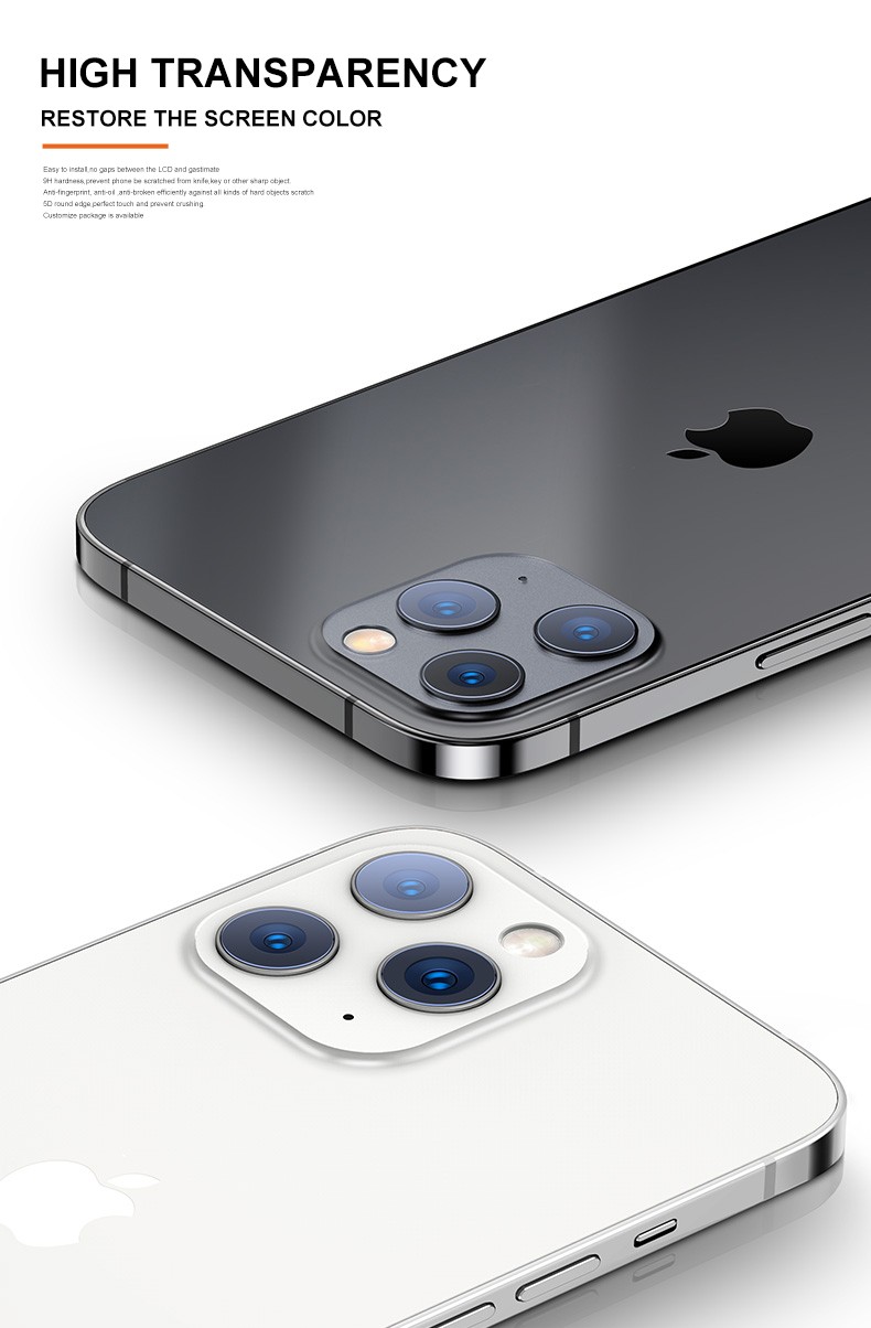 Camera Tempered Glass iPhone 11 / Pro / Pro Max Mocolo Lens Protector