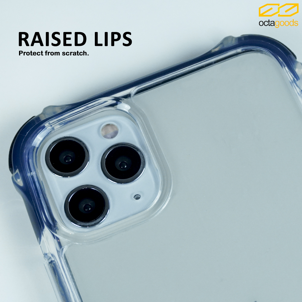 Case iPhone 11 Pro / Pro Max Octagoods Hybrid X V2 Clear Bumper Casing