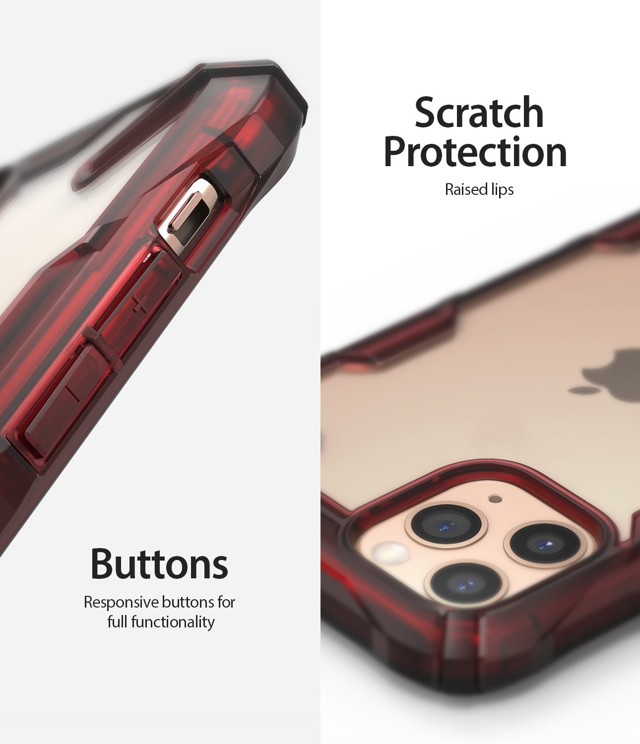 Case iPhone 11 Pro Max / 11 / XS Max / XR Ringke Fusion X Anti Crack Casing