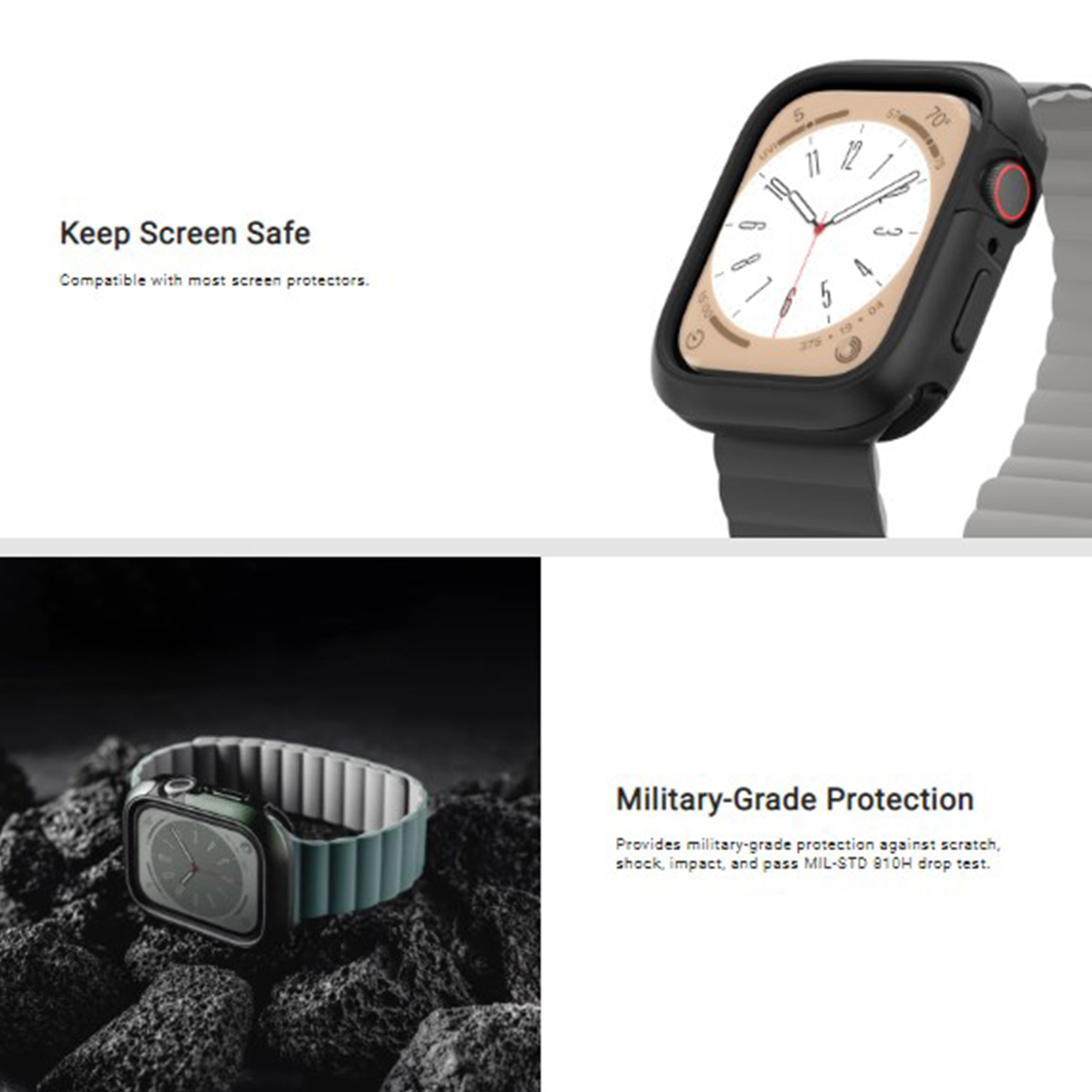 Case Apple Watch Ultra 2 49mm SwitchEasy Odyssey Shockproof Anti Crack