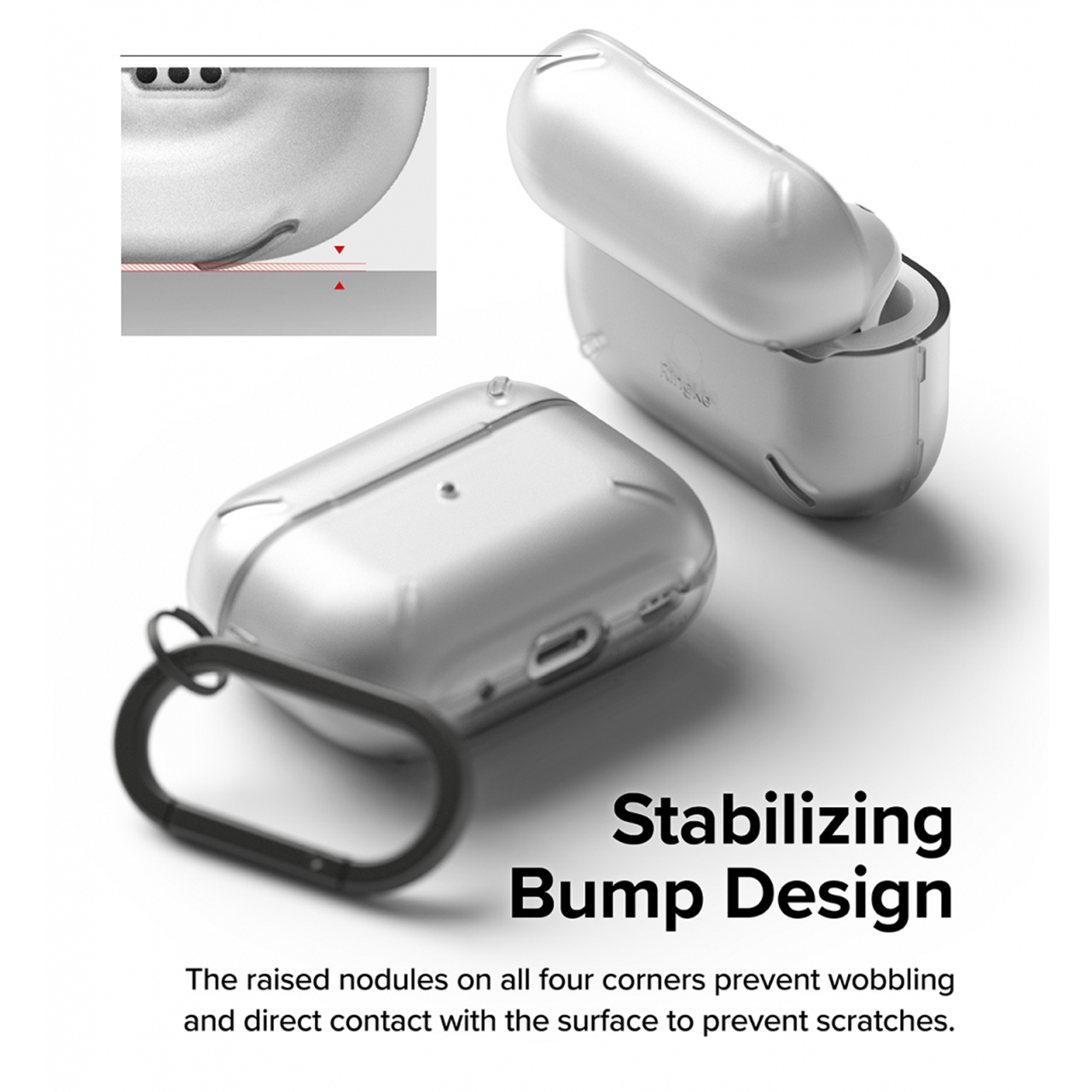 Case Airpods Pro 2 Ringke Layered Hook Hardcase PC Slim Cover Casing