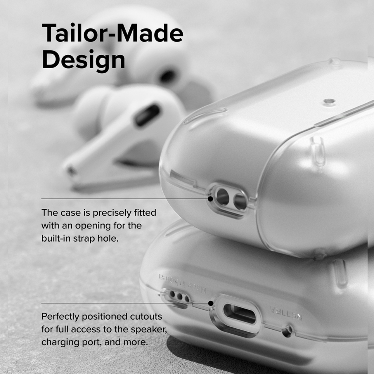 Case Airpods Pro 2 Ringke Layered Hook Hardcase PC Slim Cover Casing