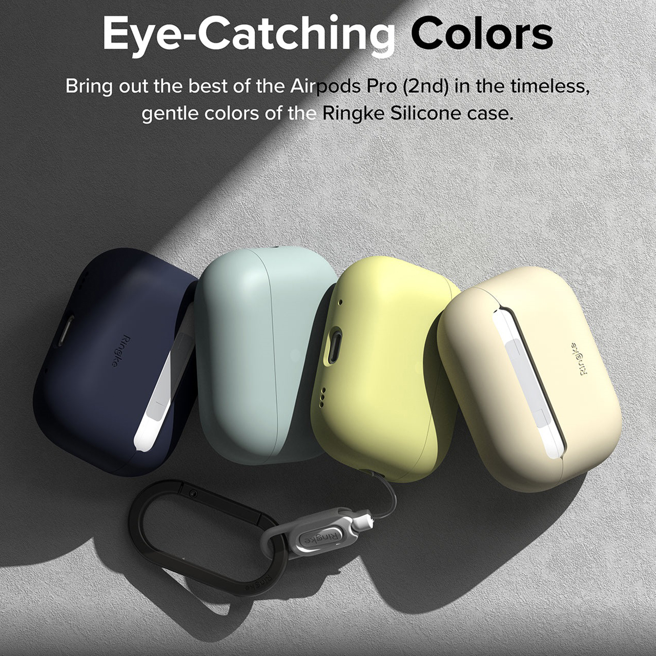 Case Airpods Pro 2 Ringke Silicone Slim Matte Protective Cover Casing