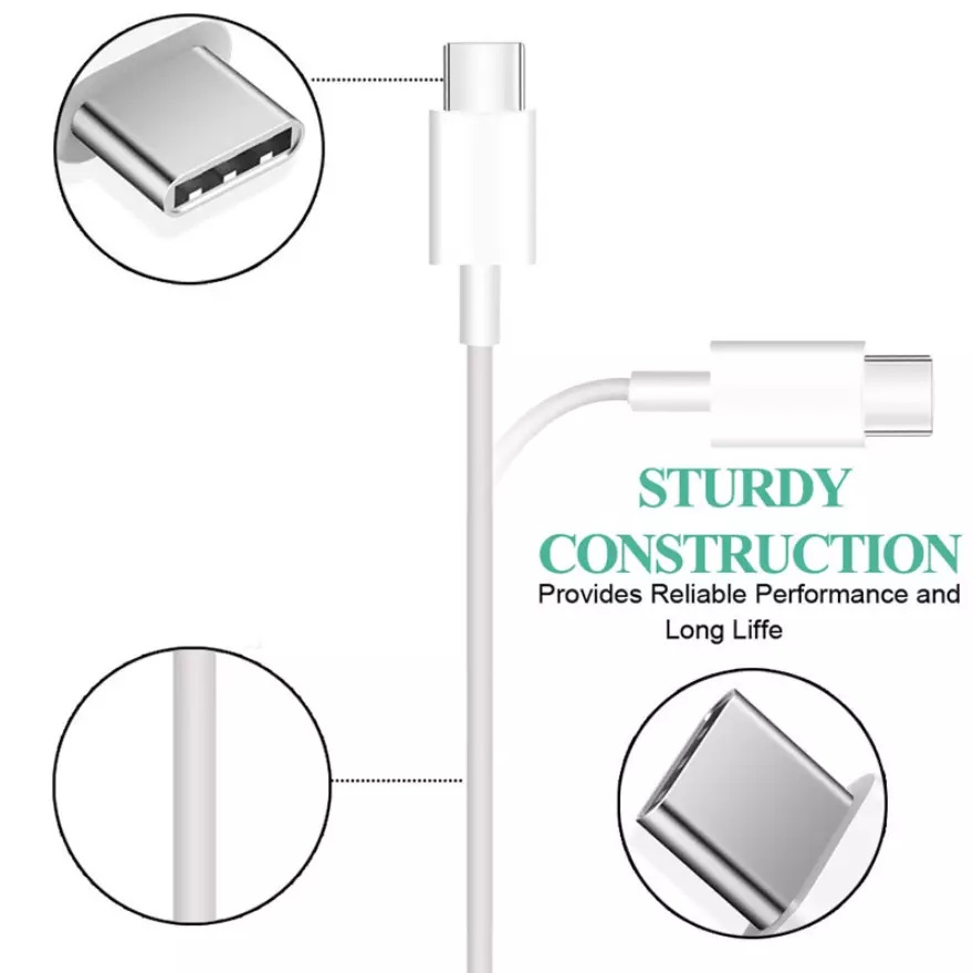 Cable Type C Xiaomi USB-C Cable 1M Fast Charging 3A Data Kabel