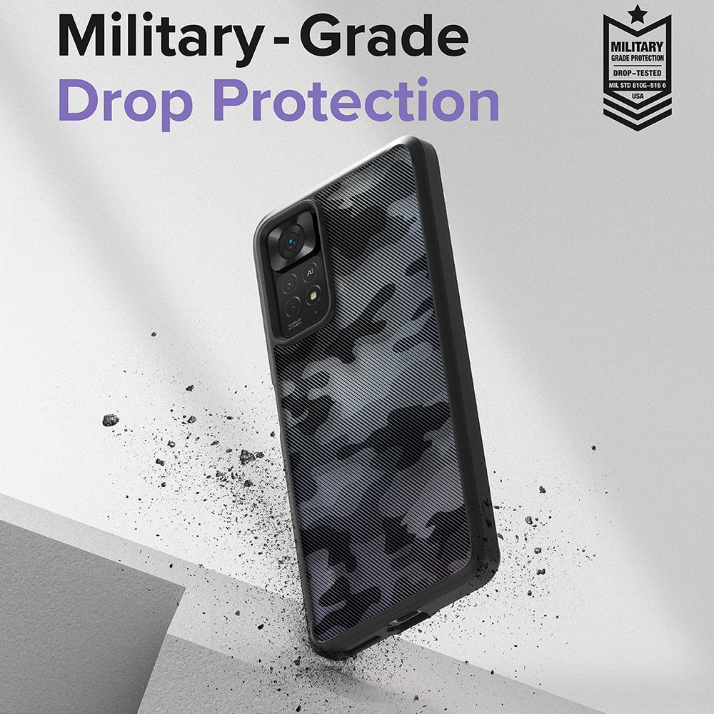 Case Xiaomi Redmi Note 11/S/Pro Plus 5G Ringke Fusion Hybrid Casing