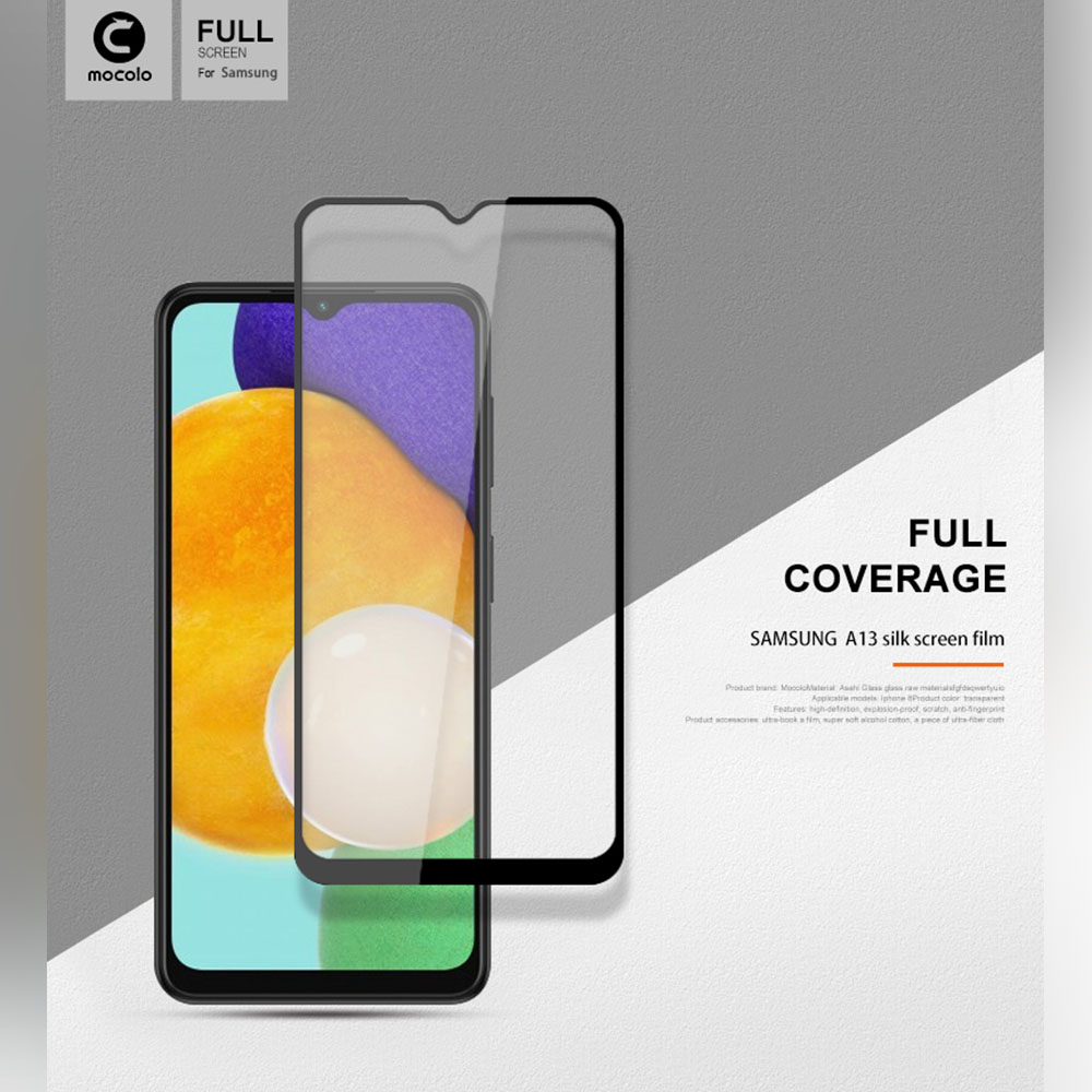 Tempered Glass Samsung Galaxy A13 4G / 5G Mocolo 2.5D Full Cover 9H