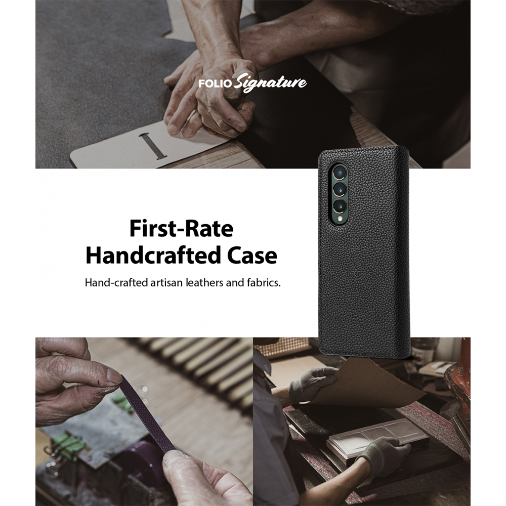 Case Samsung Galaxy Z Fold 3 Ringke Folio Signature Leather Flip Cover