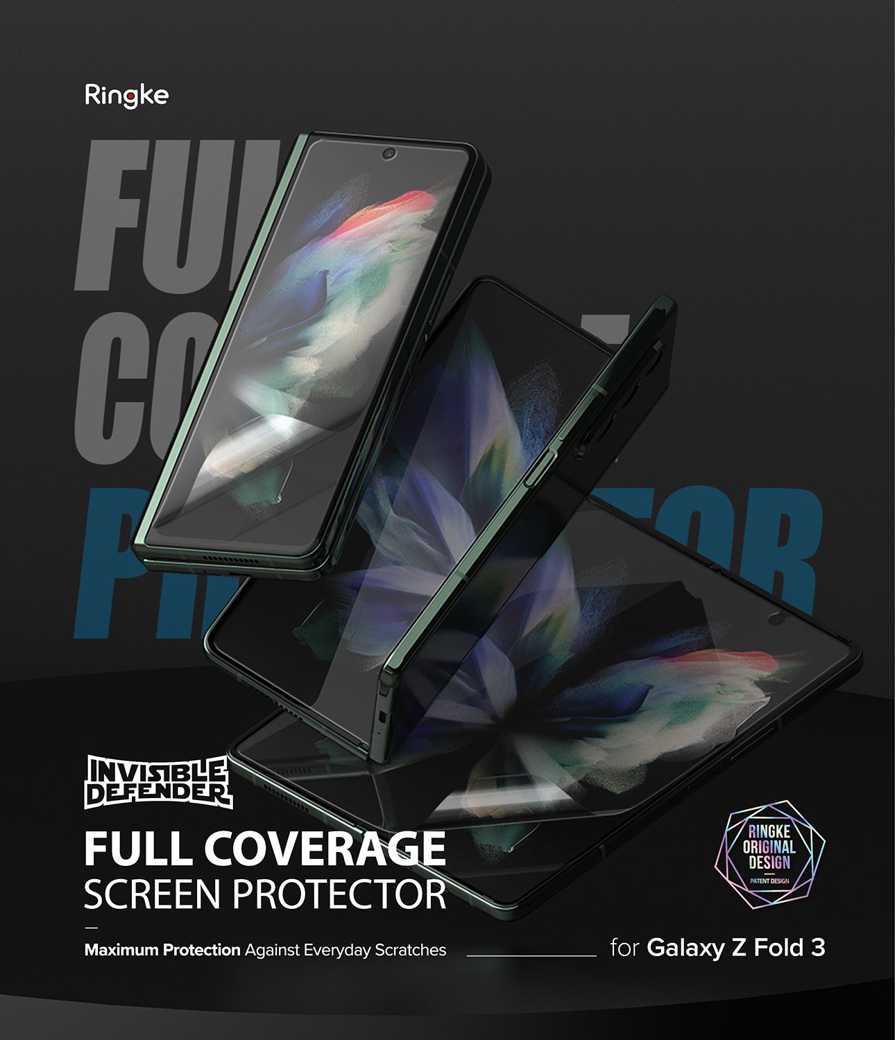 Screen Protector Samsung Galaxy Z Fold 3 Ringke ID Full Cover Film
