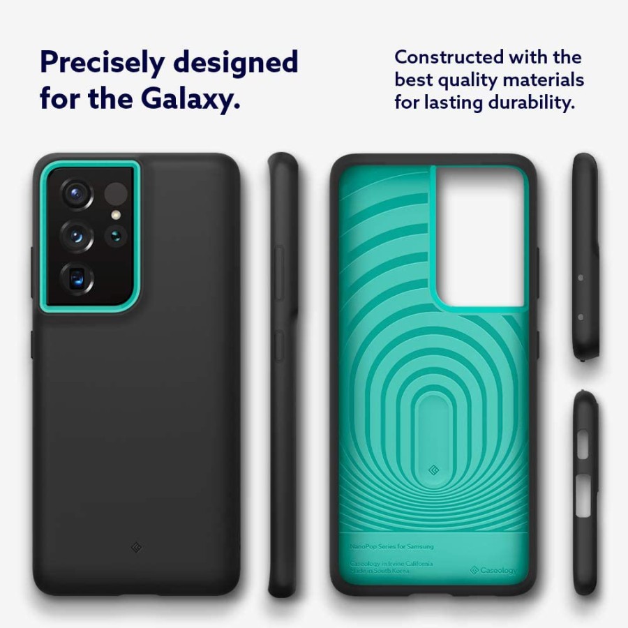 Case Samsung Galaxy S21 Ultra Plus Caseology Nano Pop Softcase Casing