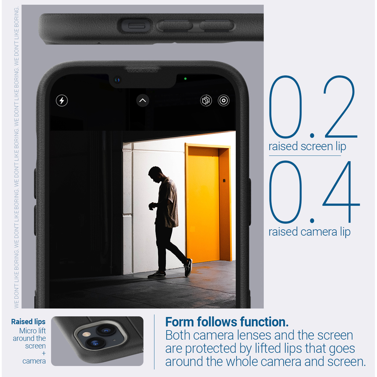 Case iPhone 14 Pro Max Plus Caseology Athlex Hybrid Anti Crack Casing