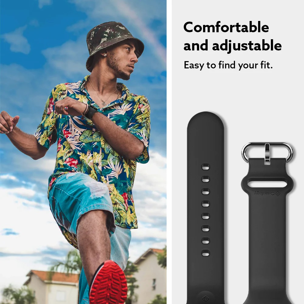 Strap Apple Watch 44mm / 40mm Caseology Nano Pop SoftCase Slicone Band