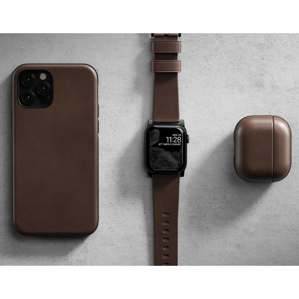 Case Apple Airpods 3 NOMAD Leather Rugged Premium Classic Pouch Casing