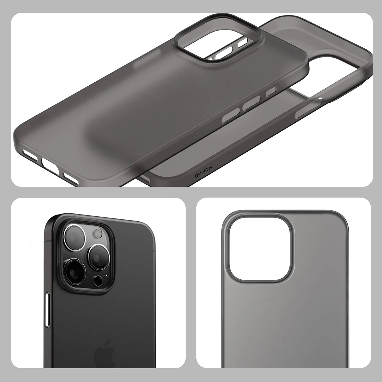 Case iPhone 14 Pro Max Plus Nomad Super Slim Thin Matte Hard Casing PC