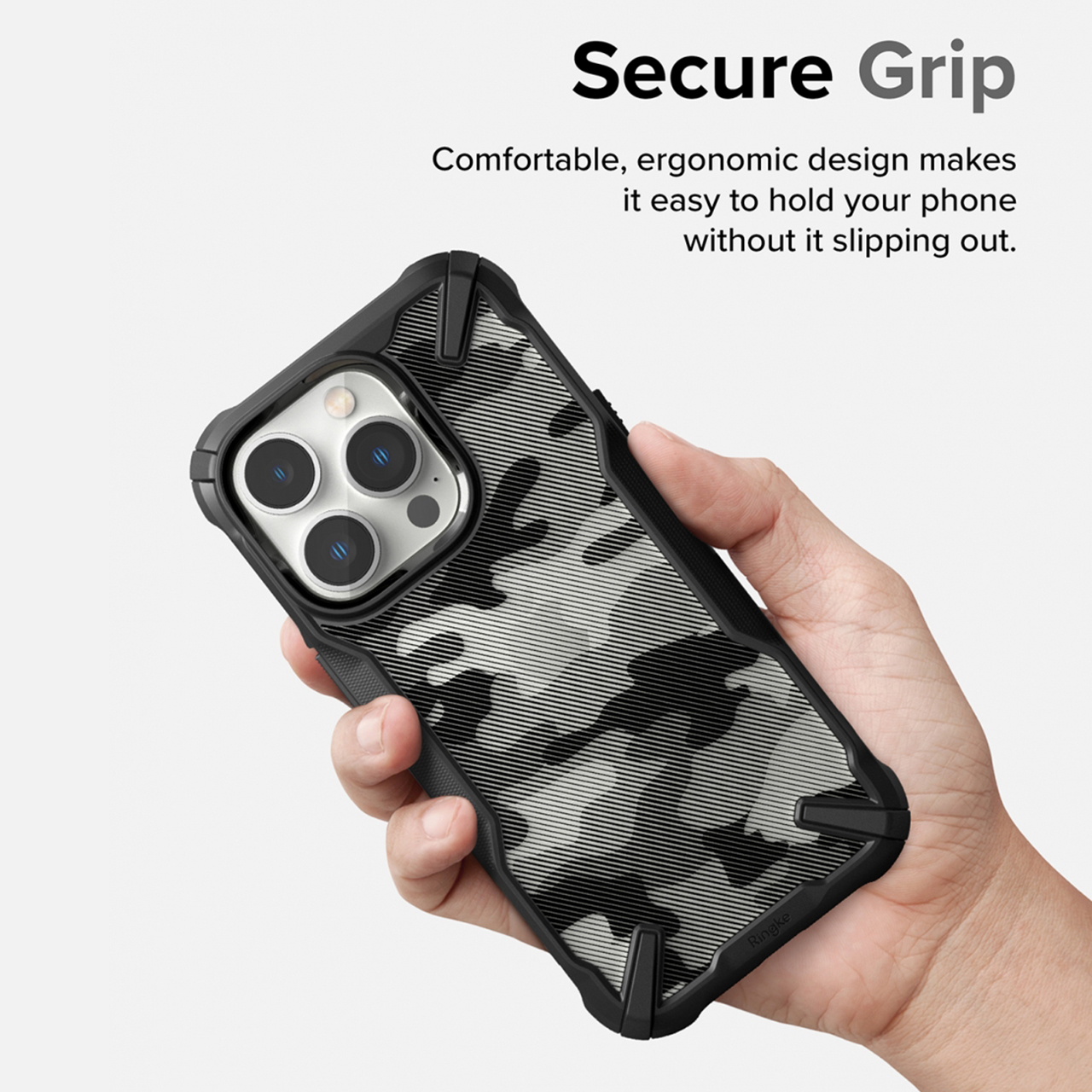 Case iPhone 14 Pro Max Plus Ringke Fusion X Hybrid Anti Crack Clear