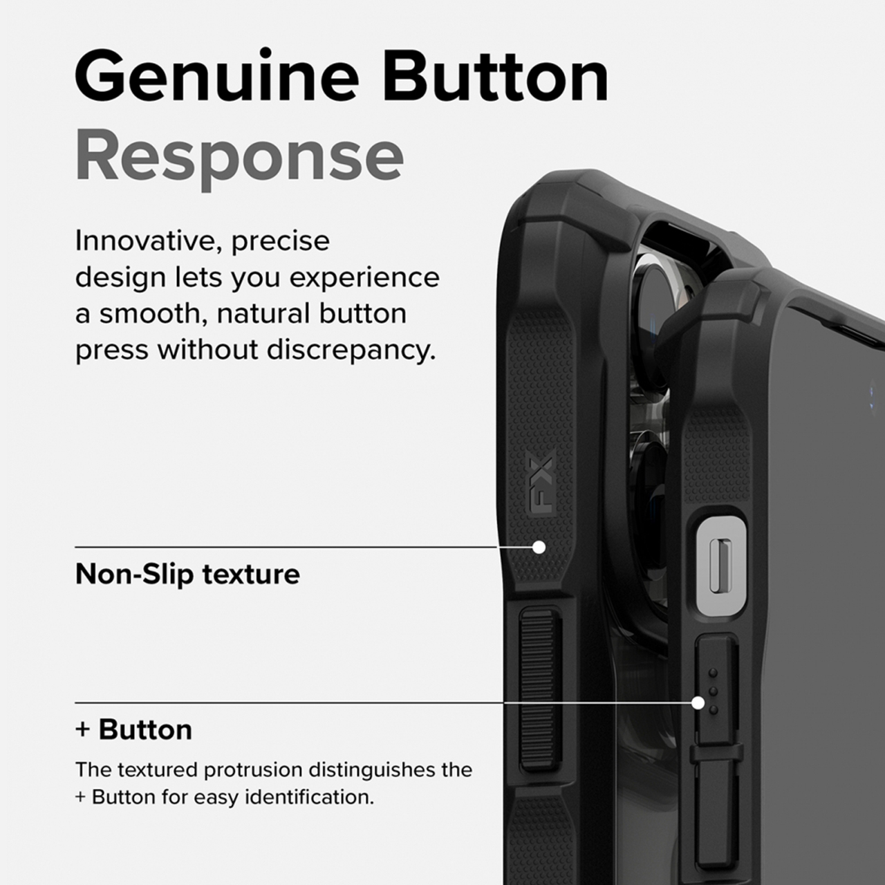 Case iPhone 14 Pro Max Plus Ringke Fusion X Hybrid Anti Crack Clear