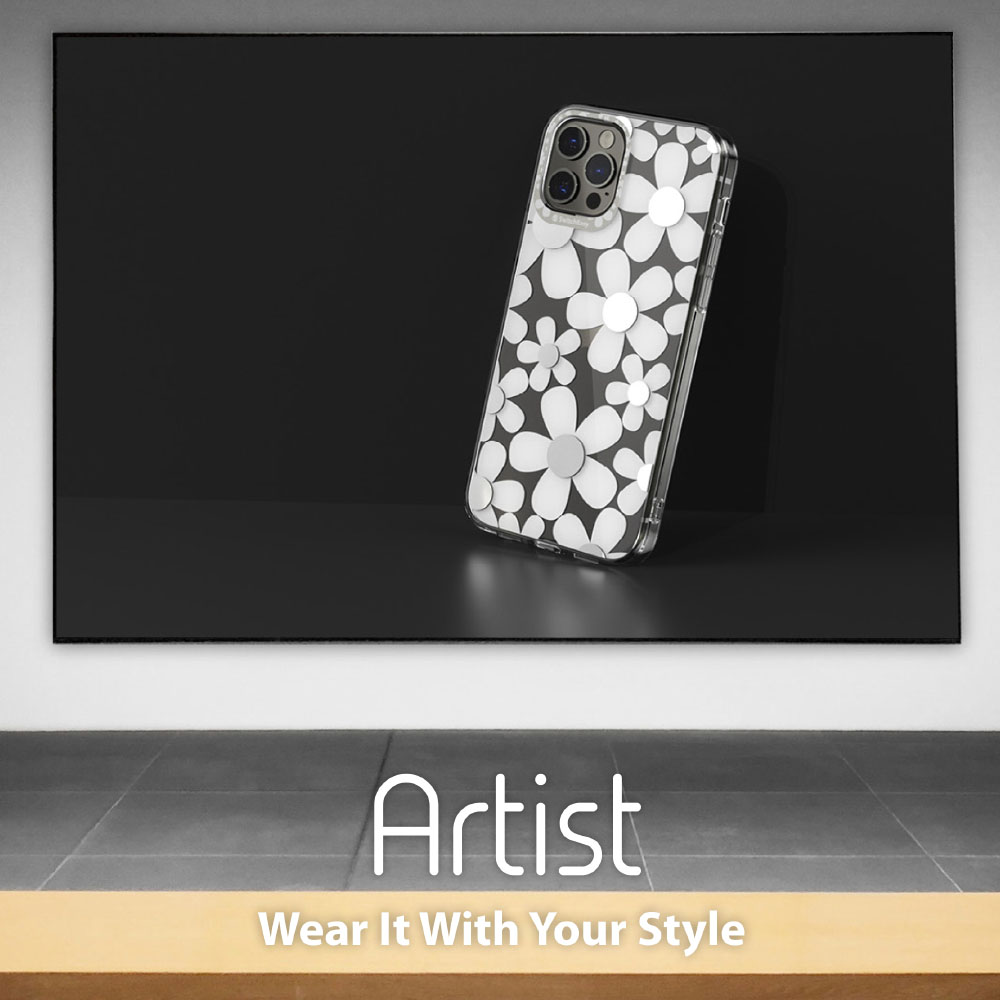 Case iPhone 13 Pro Max 13 Mini SwitchEasy Artist Motif Hybrid Casing