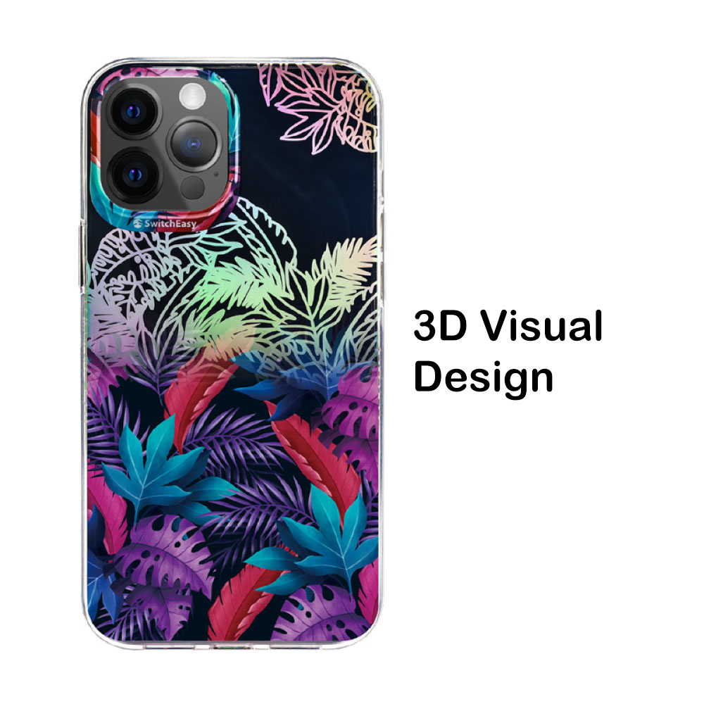 Case iPhone 13 Pro Max 13 Mini SwitchEasy Artist Motif Hybrid Casing