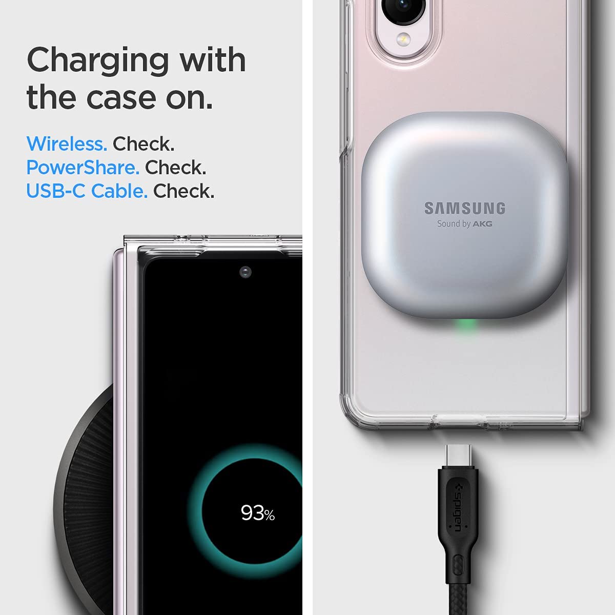 Case Samsung Galaxy Z Fold 3 Spigen Ultra Hybrid Anti Crack Casing