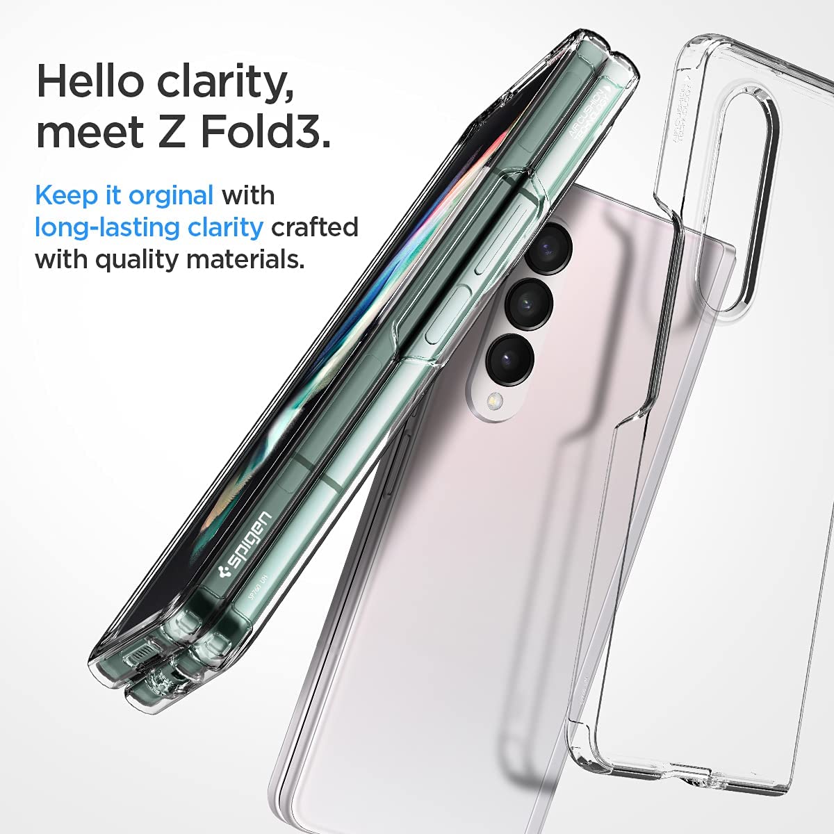 Case Samsung Galaxy Z Fold 3 Spigen Ultra Hybrid Anti Crack Casing