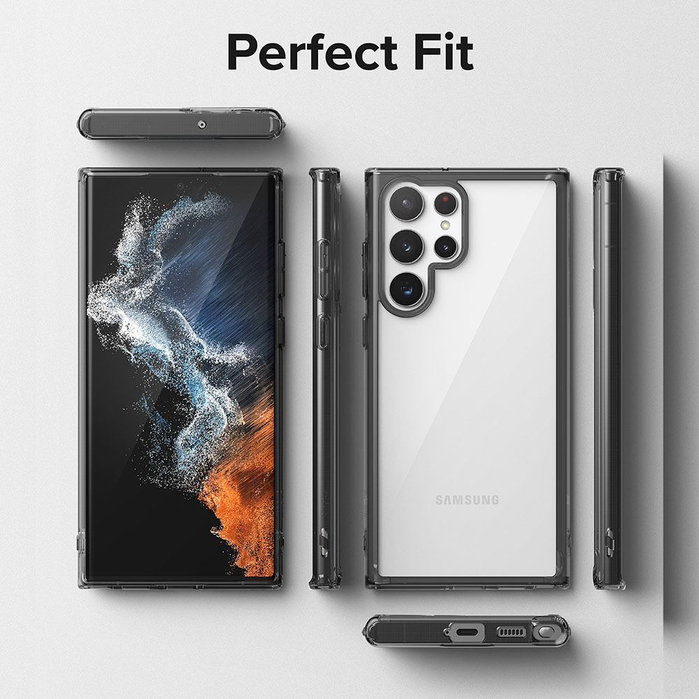 Case Samsung Galaxy S22 Ultra/ Plus Ringke Fusion Anti Crack Casing