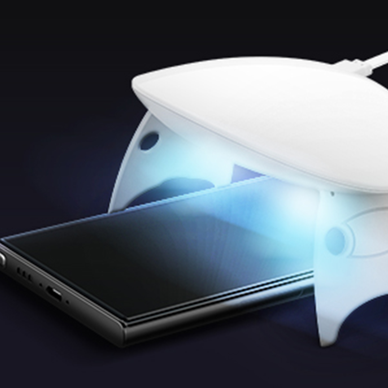 Tempered Glass UV Samsung Galaxy S23 Ultra Plus Spigen Platinum Tray
