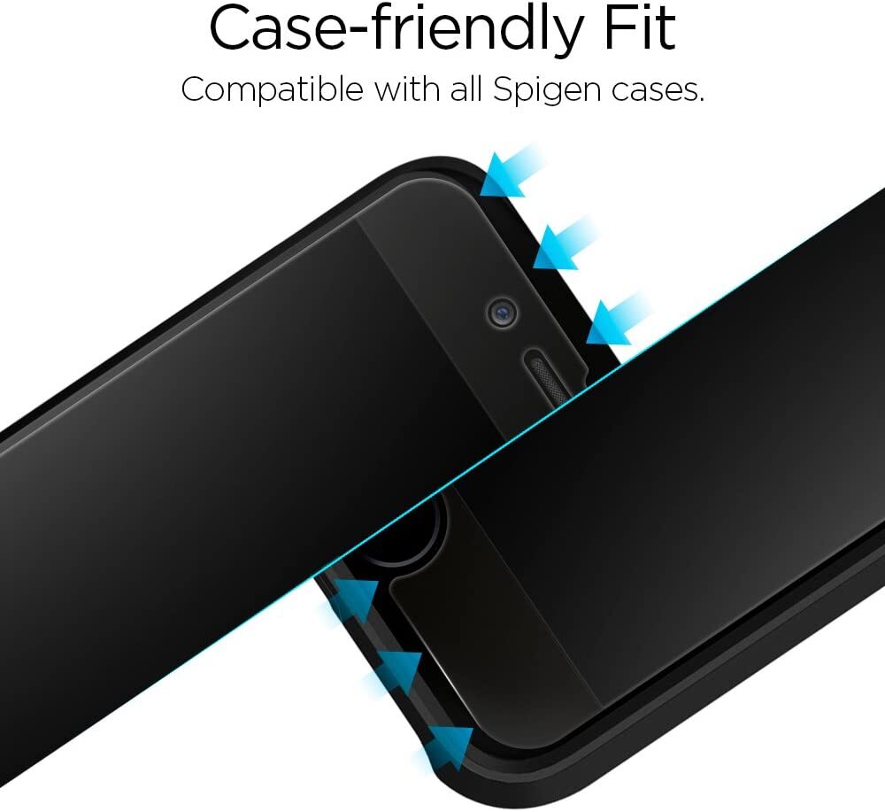 Tempered Glass iPhone SE 2020/8/7 Spigen Glas.tR Slim Screen Protector